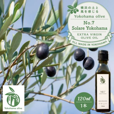 横浜オリーブ　No.7ソラレヨコハマ　エクストラバージンオリーブオイル120ml