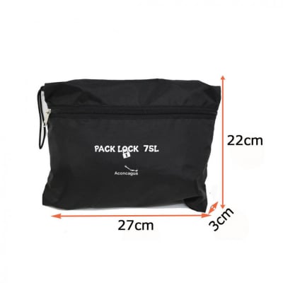 Aconcagua アコンカグア PackLock 75 南京錠がかけられるカバー 防犯汚れ破損防止