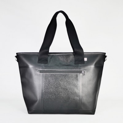 TENT BAG RYAN.01　防水トートバッグ【ブラック】