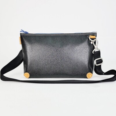 TENT BAG MORGAN.01　防水ショルダーバッグ【ブラック】