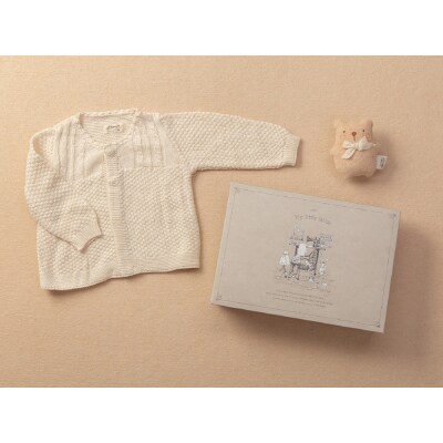 カーディガン&にぎにぎ　ギフトボックス付き TAK114