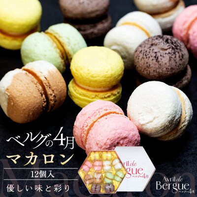 【ベルグの4月】マカロン12個入