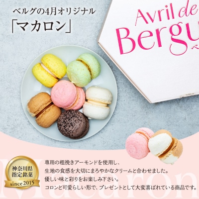 【ベルグの4月】マカロン12個入