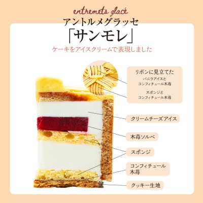 【ベルグの4月】アントルメグラッセ　サンモレ