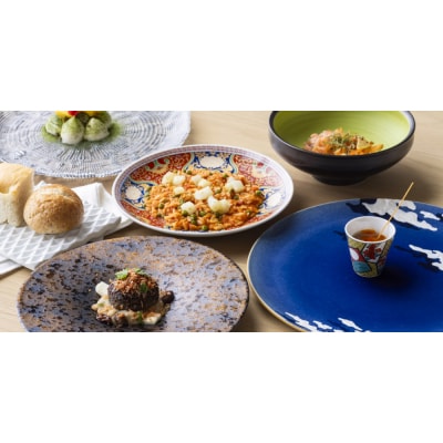 選べるメインなど 全6品EVOLTAランチコース+乾杯スパークリング　ペアチケット