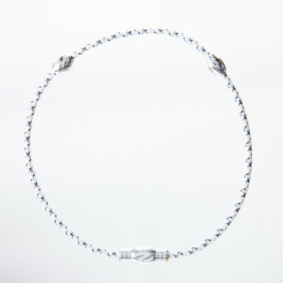 【Mサイズ】ザオラル・リカバリーネックレス　WH/SI