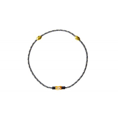 【Sサイズ】ザオラル・リカバリーネックレス　BK/GD 