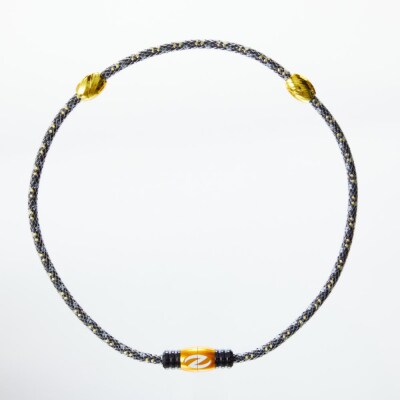 【Lサイズ】ザオラル・リカバリーネックレス　BK/GD 