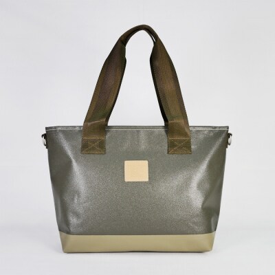 TENT BAG KEVINI.02　防水トートバッグ A4サイズ【カーキ】