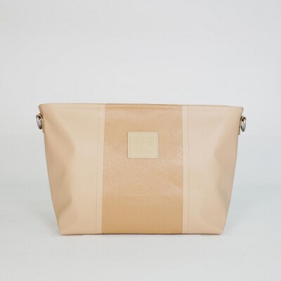 TENT BAG HENRY.04　防水ショルダーバッグ【ベージュ】