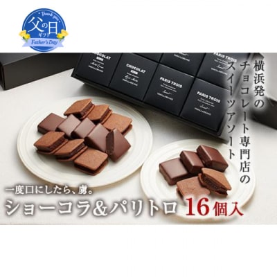 【父の日ギフト】VANILLABEANS ショーコラ&パリトロ 16個入