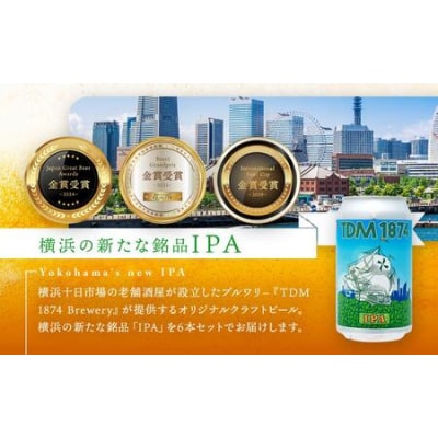【父の日ギフト】TDM 1874 Brewery クラフトビール IPA 350ml×6本