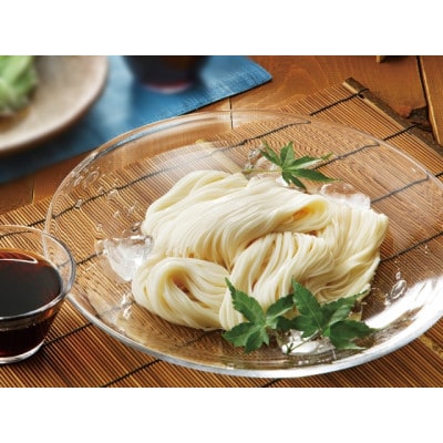 鎌田醤油　小豆島そうめんセット(大)(そうめん6束×4袋+自然流つゆ200ml×4本入)