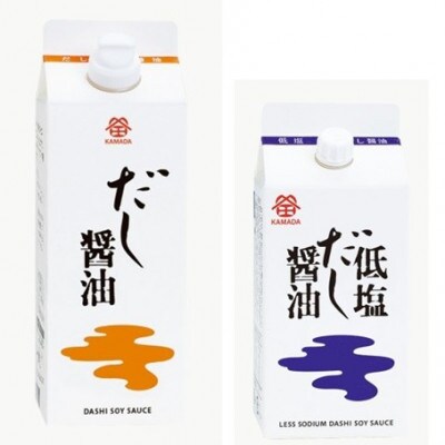 鎌田醤油　だし醤油500ml【4本入】&低塩だし醤油200ml【3本入】