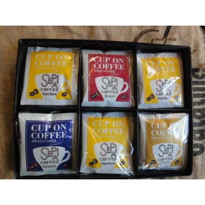 ドリップバッグコーヒー6袋入り詰め合わせセット