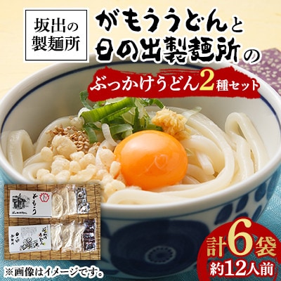 がもうと日の出のぶっかけうどんセット