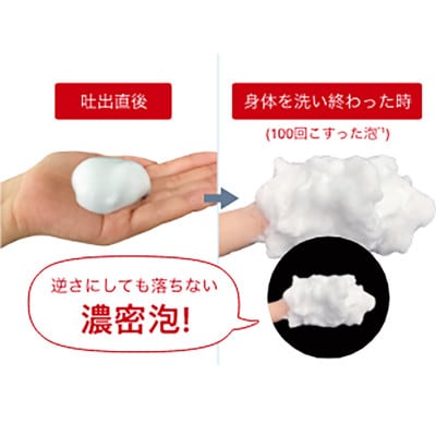 hadakara(ハダカラ)泡ボディソープ　クリーミーソープの香り　本体550ml×12本セット