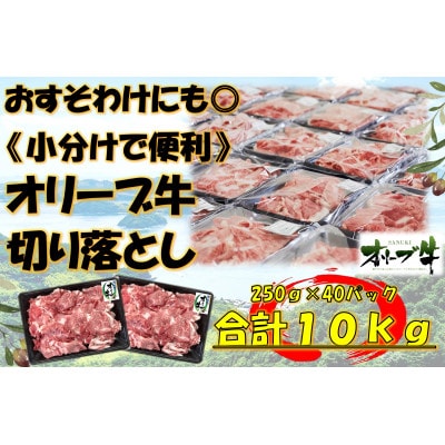 《小分け》オリーブ牛　切り落とし10kg