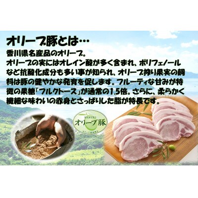 オリーブ豚　ロースしゃぶしゃぶ用　300g