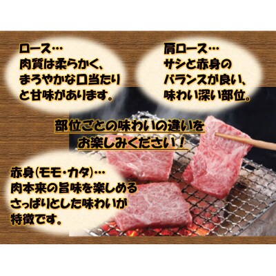 オリーブ牛焼肉三昧Bセット　2200g