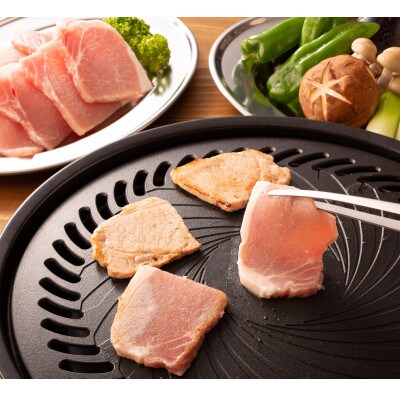 オリーブ豚　ロース焼肉用　1000g