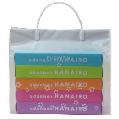 うどんBOX HANAIRO5色袋入