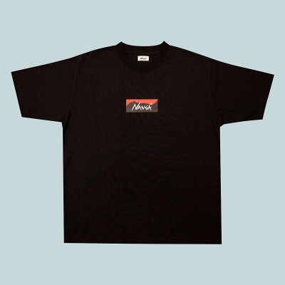 NANGA×MINAMIAIKI オリジナルコラボTシャツ / 黒色 / Mサイズ