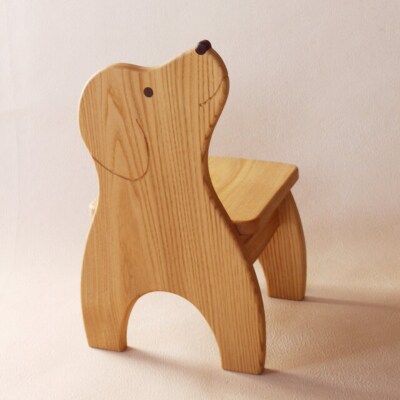 どうぶつイス・いぬ(椅子/花台)*650