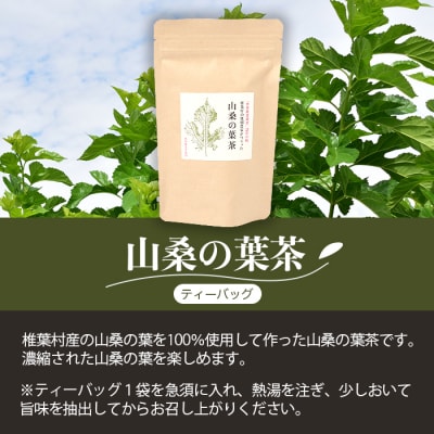 【世界農業遺産の産物】焼畑蕎麦農家がつくったお茶セット YS-14