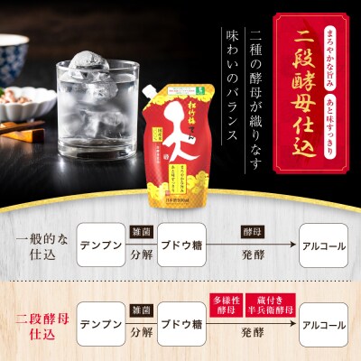 【宝酒造】松竹梅「天」(900MLエコパウチ×6本)