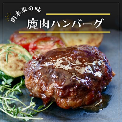 鹿肉ハンバーグ(2個)　ku118-016-r