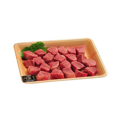 佐賀牛ヒレステーキ(180g×2枚) 計360gヒレサイコロステーキ400g 計760g(大町町)