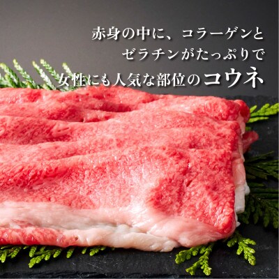 佐賀牛すき焼きセット(ローススライス・コウネちゃん) 1kg(各500g)(大町町)