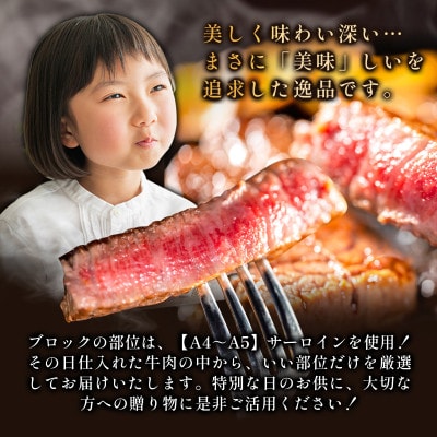 艶さし!【A4～A5】佐賀牛サーロインブロック　約1kg　36mp-038(大町町)