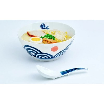 ラーメン鉢『日出国(ひいずるくに)』(レンゲ付)(大町町)