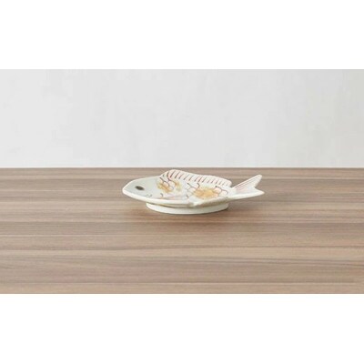 【有田焼・幸楽窯】ハレの日の招福豆皿・鯛(2ヶセット)(大町町)