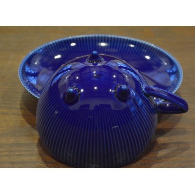 ピンストライプ(R)・カップ&ソーサー【R4006-1HRB】(大町町)