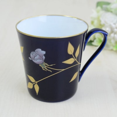 【香蘭社】薔薇・ペアマグカップ(RW325-2HK)(大町町)