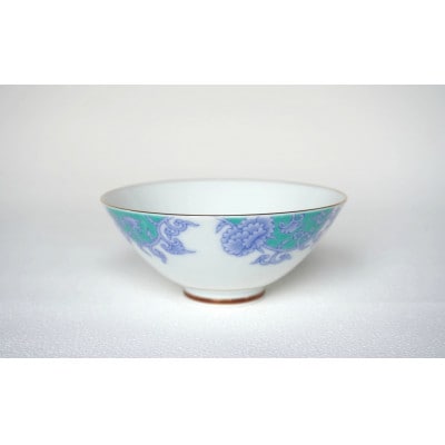 【香蘭社】クラシック地紋・3客お茶碗セット (2452.2453.2456-3DFC)(大町町)