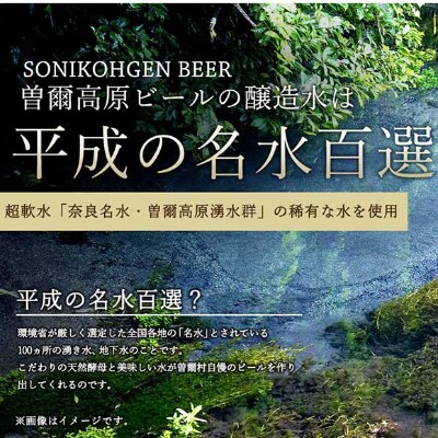 【2022年4月上旬発送】曽爾高原ビール晩酌セット(ビールは「ピルスナー」&「アルト」)