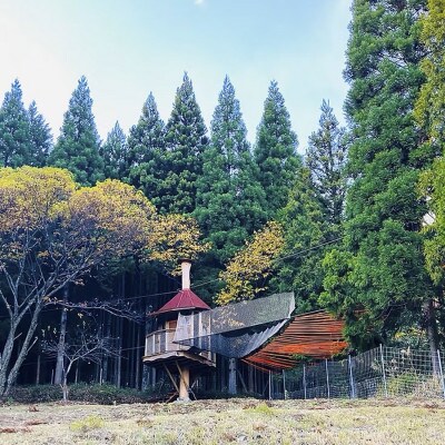 ツリーハウスのある一棟貸別荘 HoToLo /// 奈良県曽爾村でのご宿泊に