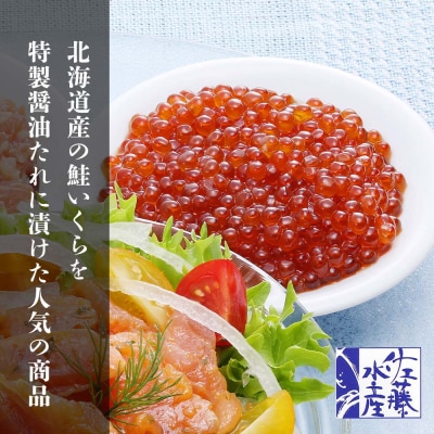 ＜佐藤水産＞潮彩セットB(サーモンオリーブ・石狩味・いくら醤油漬)