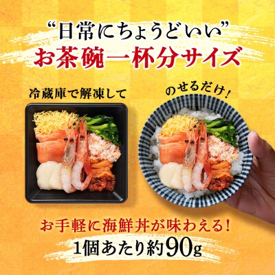 海鮮丼 海の幸丼の具 4個セット