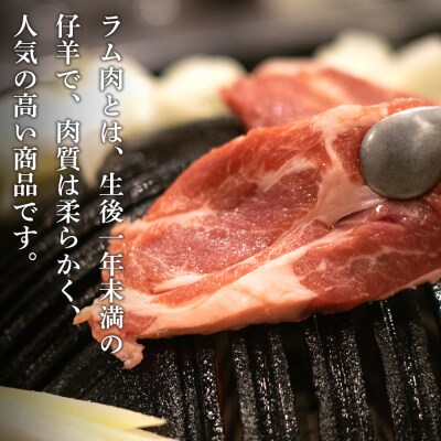 生ラム 肩ロース ショルダー 計600g 食べ比べ タレ付 セット<肉の山本>