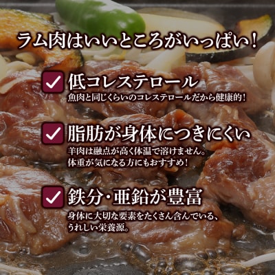 味付特上ラムジンギスカンセット 300g×4 羊肉 焼肉 お肉 味付き BBQ ＜肉の山本＞
