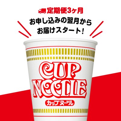 【定期便3か月】日清 カップヌードル★1箱(20食入)