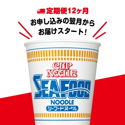 【定期便12か月】日清 シーフードヌードル★1箱(20食入)