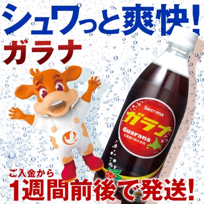 セコマ ガラナ 500ml  24本  1ケース 北海道 千歳製造