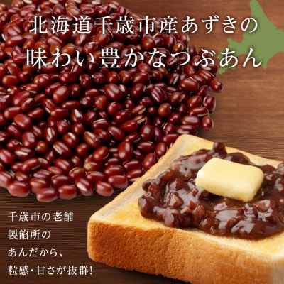 HQ026 小倉トースト用 つぶあん(1食分)×5袋 北海道