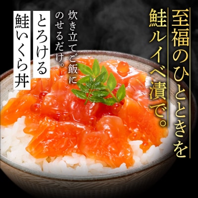 ＜佐藤水産＞鮭ルイベ漬 自家用ラベルレス 300g 容器入